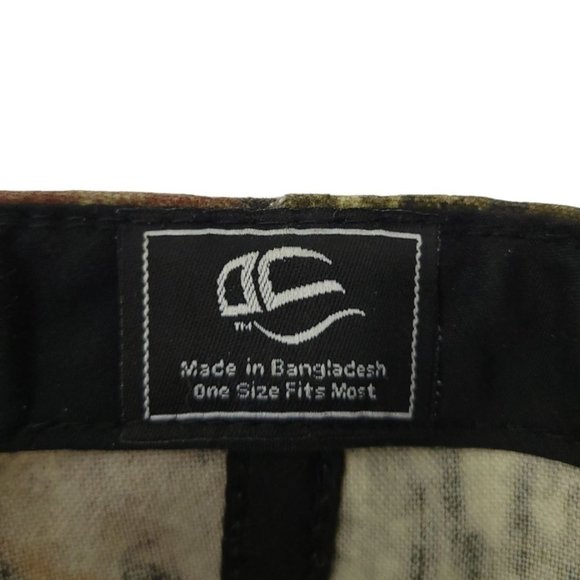 Yellawood Mossy Oak Camo Strapback Cap Trucker Baseball Hunter Hat Camouflage - Picture 12 of 12